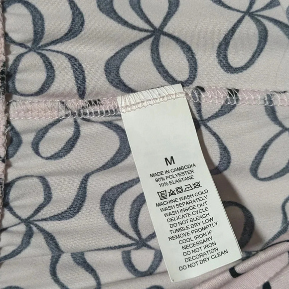 Kate Spade Bow Print Pajama Set - Picture 6 of 8